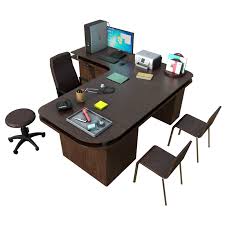 3d Model Doctor Desk Clinic Accessories In 2020 Doctor Office Design Modern House Design Desk