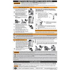 globe cchart laminated wall chart for globe chefmate economy slicers