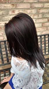 Black With Red Highlights Black Red Highlights Hair Red Highlights In Brown Hair Hair Color For Black Hair Black Red Hair