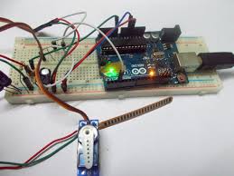 They were popularized by being used in the nintendo powerglove as a gaming interface. Servo Motor Control By Flex Sensor Using Arduino