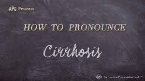 Listen to the audio pronunciation of cirrhosis on pronouncekiwi. How To Pronounce Cirrhosis Cirrhosis Pronunciation Youtube