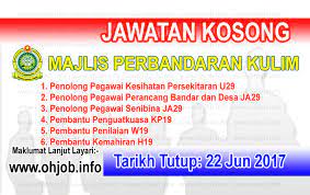 Jawatan kosong 2019 terkini ok? Jawatan Kosong Majlis Perbandaran Kulim Mpkk 22 Jun 2017 Jawatan Kosong Kerajaan Swasta Terkini Malaysia 2021 2022