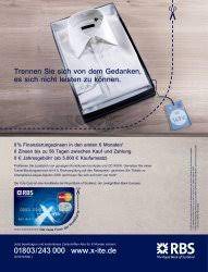 Etwas bargeld sollte man dennoch immer griffbereit haben. Royal Bank Of Scotland Bewirbt Neue Kreditkarte