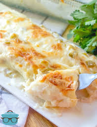 So there is no wrong or right way. Easy Creamy White Chicken Enchiladas The Country Cook