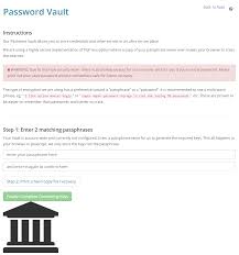Click i forgot my password. Password Vault Syncromsp