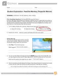 The paper student exploration energy conversions gizmo answer key. Answers To The Feed The Monkey Gizmo