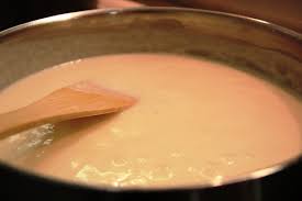 Asparagus With Dijon Cream Sauce Recipe Recipe Bechamel Sauce Bechamel Sauce Recipe Sauce Recipes