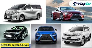 Fuel pump myvi yang bermasalah: Attention Toyota And Lexus Owners Umw Toyota Motor Announces Recall For 13 500 Unit Of Cars Possible Fuel Pump Issue Wapcar