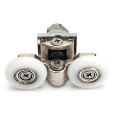 2pcs Zinc Alloy Dual Top Door Rollers Runners For Glass Sliding Shower Doors Bathroom From Home And Garden On Banggood Com Shower Door Rollers Shower Sliding Glass Door Shower Doors