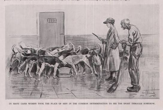 Anti-Fox Hunting, Women Novelists, and the First World War