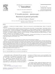 En outre, le secteur de la cuniculture a enregistr• au cours des dernires ann•es une progression ‡ tous les niveaux. Pdf Pericardite Purulente A Pneumocoque Guillaume Geri Academia Edu