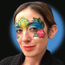 moana inspired face paint video tutorial by kellie burrus face painting designs design tutorials face painting
