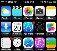 How To Hide Show Contents Of Ios 7 Status Bar Ios 7 Gaming Logos Content