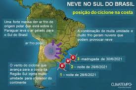 O sul do brasil pode passar pelo frio mais intenso do século por conta de uma massa de ar polar prevista para chegar à região na próxima semana. Mais Neve Nesta Terca Nos Tres Estados Do Sul Do Brasil