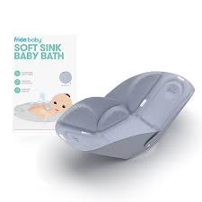 A baby bathtub will help you prop up a wriggling newborn. Fridababy Soft Sink Baby Bath Tub In Light Grey Bed Bath Beyond