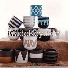 Save on planter pots ceramic. Ceramic Flower Pots Wholesale Pottery Small Planter Small Plant Pot Planters Home Indoor Pots By Baovy Pottery Vietnam