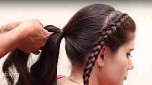 This is a stunning look for longer hair and updos for long hair don't always have to be fancy, this funky bun is a new way to do an updo! Easy Beautiful Bridal Hair Style Tutorials 2018 New Hair Style For Long Medium Hair Youtube