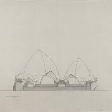 Original Copetition Drawing For Sydney Opera House Design Opera House Architecture Sydney Opera House House Drawing