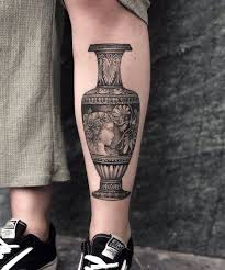 Vase Tattoo By Maya Maya Mysteria Tattooartist From Essen Germany In 2021 Tattoos Blackwork Tattoo Black Tattoos
