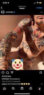 Tommy Lee Gained Over 100,000 Instagram Followers On The Day He Posted His  Dick Pic