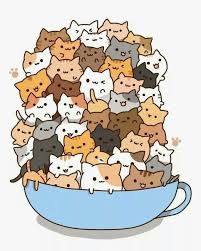 Kase Dolusu Kedi In 2020 Cute Doodles Cat Drawing Cats Illustration