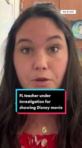 Florida teacher Jenna Barbee is under investigation for showing Disney's  "Strange World" in class, a movie that features a biracial, gay character,  and she explains why she showed the film.