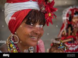 Lady smoking cigar hi-res stock photography and images