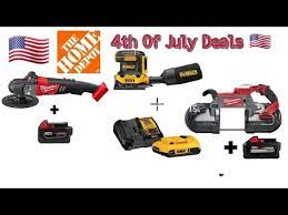 Home Depot 4th Of July Deals 30 Mins Of Fun Milwaukee Ryobi Dewalt And More Youtube