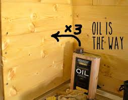Because the oil provides the most durable finish for pine wood flooring, furniture, farming, paneling, and other wooden essentials. Finishing The Pine Cladding Vandog Traveller Staining Wood Cladding Danish Oil