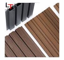 Halong cina fabbrica eco-legno di personalizzazione wpc pannello parete  esterno raccordo Co-estrusione decorazione wpc pannelli murali