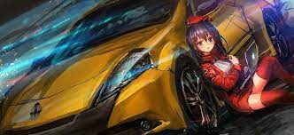 Download zedge™ app to view this premium item. Anime Car Wallpapers Top Free Anime Car Backgrounds Wallpaperaccess