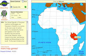Topics include math, geography, animals, and more. Interactive Map Of Africa Countries Of Africa Advanced Intermediate Sheppard Software Mapes Interactius