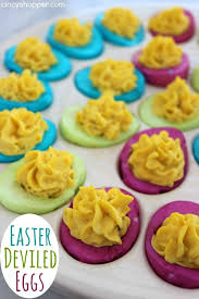 Easter Deviled Eggs Recipe Easter Deviled Eggs Deviled Eggs Easter Recipes