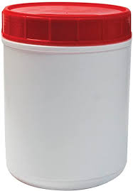 Plastic sealed cans kitchen storage box transparent food canister keep fresh jar. Amazon Com Mann Lake Cn550 6 Pack Plastic Container With Red Lid 5 Pound White Garden Outdoor