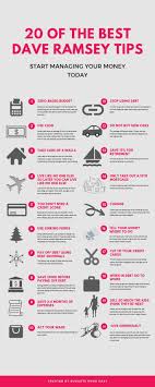 The 20 Best Dave Ramsey Tips To Makeover Your Money Today Money Saving Plan Finances Money Budgeting
