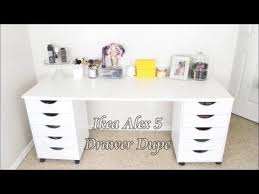 Ikea Alex 5 Drawer Dupe Vanity Youtube Ikea Vanity Ikea Diy Ikea Makeup Vanity