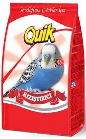 Quik Kizistirici Muhabbet Kusu Yemi 150 Gr Quik Muhabbet Kusu
