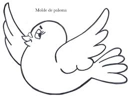 Moldes Palomas Dibujos De Palomas Paloma De La Paz Moldes De Pajaritos