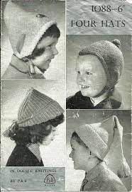 Four Childrens Hat Knitting Patterns Hat Knitting Patterns Knitted Hats Childrens Hats