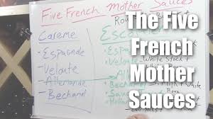 understanding the five french mother sauces a brief overview