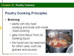 Chapter 22 Poultry Cookery Contents Section 22 1