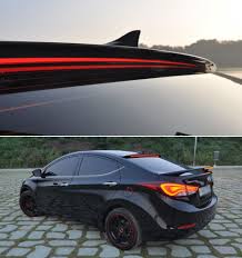 Led Roof Long Surface Emitting Spoiler Nka For 2011 2015 Hyundai Elantra Md Elantra Hyundai Elantra Hyundai