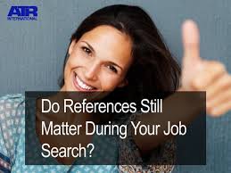 Do References Still Matter During Your Job Search?