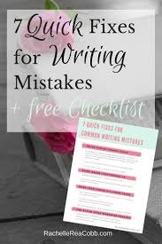 Free Proofreading Checklist Creative Writing Jobs Writing Tips Writing