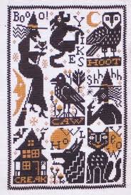 We will be working on the prairie moon quilt by kansas troubles. Bump In The Night Cross Stitch Pattern By The Prairie Schooler