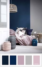 Navy Blue Mauve And Grey Color Palette In 2020 Living Room Color Schemes Bedroom Color Schemes Room Color Schemes
