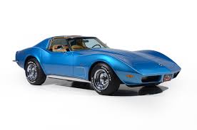 Image result for Blue Green 1973 Corvette