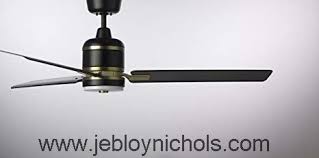 Black And Gold Ceiling Fan With Light Emerson Cf330gbq Ideal 54 Inch Modern Ceiling Fan 3 Blade Ceiling Fan With Led Lighting And 6 Speed Wall Contro Modern Ceiling Fan Ceiling Fan Gold Ceiling Fan