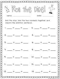 Dice math games for first grade. Pin By Anne Purcell On Math Domino Math Second Grade Math 1st Grade Math