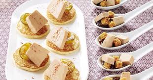 Aperitif Foie Gras En Cuilleres Et Blinis Melange Sucre Sale Aperitif Foie Gras Aperitif Foie Gras